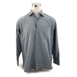 Fratello Mens Long Sleeve Houndstooth French cuffs